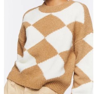 Forever 21 Diamond Geo Print Sweater